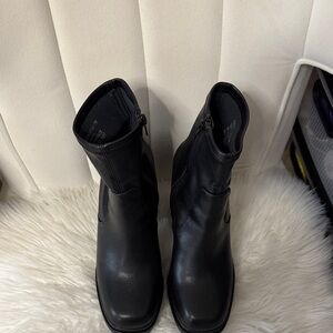 Madden Girl Black Ankle Booties